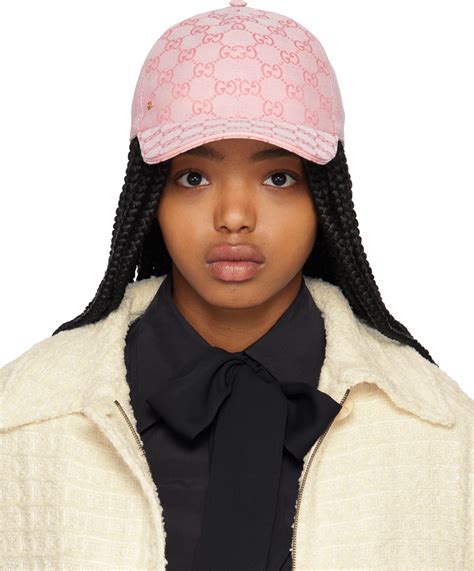 pink gucci wool hat|Gucci pink cap.